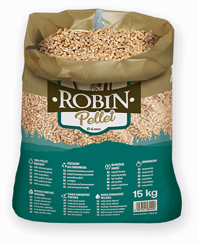 worek pelletu opałowego Robin do kupienia w Blachowni lub sklepie internetowym